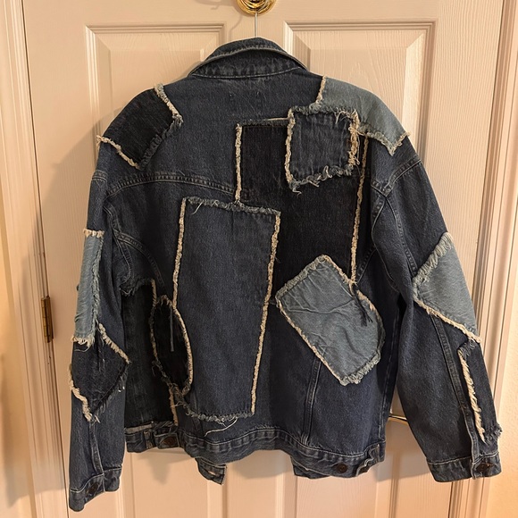 Patchwork Denim Jacket - Picture 4 of 5